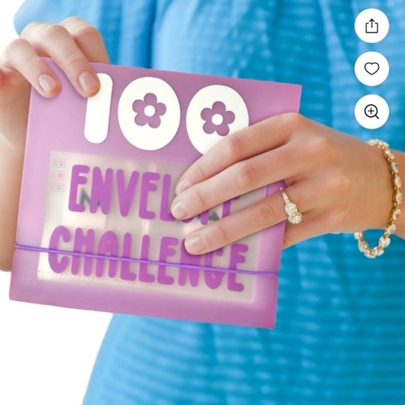 ✨BNWT - 100 Envelopes Budget Money Saving Challenge Binder - Save $5050✨ - Picture 2 of 3